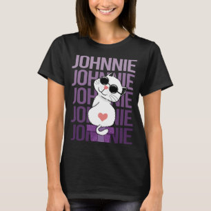 Lovely Cat - Johnnie Name T-Shirt