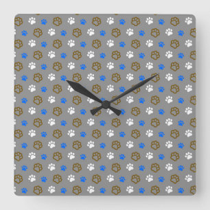 Lovely Cat Square Wall Clock