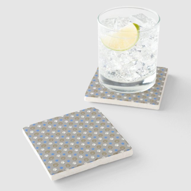 Lovely Cat Stone Coaster (Side)
