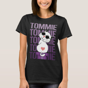Lovely Cat - Tommie Name T-Shirt