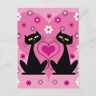 Lovely Cats Postcard
