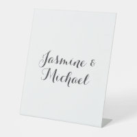 Lovely Chic Calligraphy Couple Names 