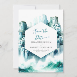 Lovely Chic Nautical Wedding Save The Date