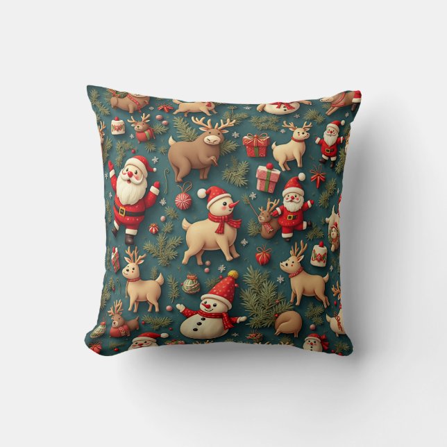Lovely Christmas pillow cushion (Front)