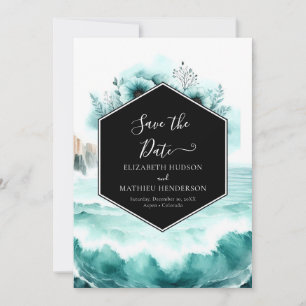 Lovely Classic Nautical Wedding Save The Date