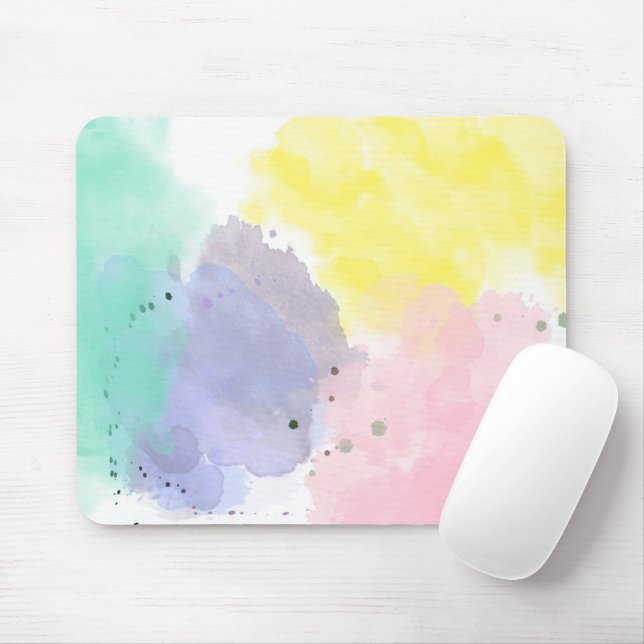 Lovely Colors With a Gentle Touch   Mouse Pad (With Mouse)
