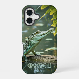 Lovely Crocodile iPhone 16 Case