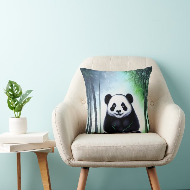 Lovely, Cuddly Little Panda Bear Cub Cushion (Chair)