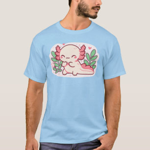 Lovely Cute Axolotl, Kawaii Axolotl Shirt