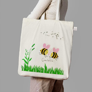 Lovely cute bee Tote Bag