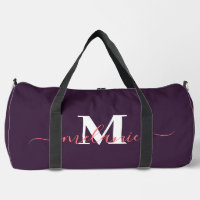 Lovely Cute Kitten Custom Monogram Script Name