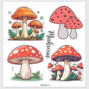Lovely cute Mushroom Create your own Scrapbook