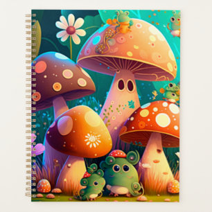 Lovely cute mushrooms for kid's room        planner