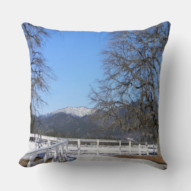 Lovely day in Winter..... Cushion (Front)