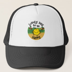 Lovely Day To Be Mr. Happy Trucker Hat