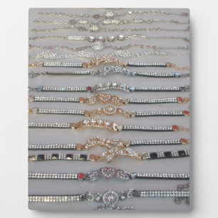 Lovely Diamind Jewellery heart design art collecti Plaque