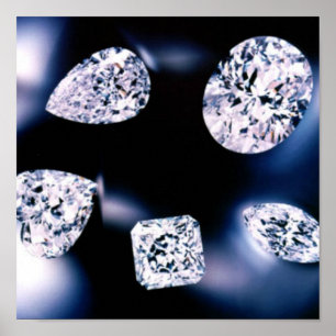 Lovely Diamonds Poster