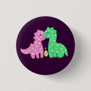 "Lovely Dinos" Button