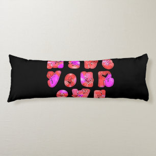 Lovely DIY Home Decor, Make Your Own Body Cushion