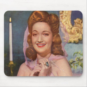 Lovely Dorothy Lamour Mouse Pad