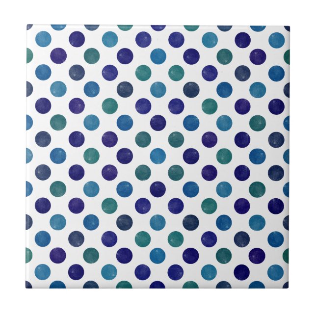 Lovely Dots Pattern IV Tile (Front)