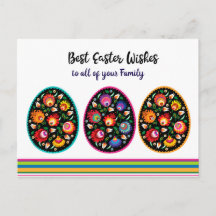 Lovely Easter Folklore,  Custom Text Postcard