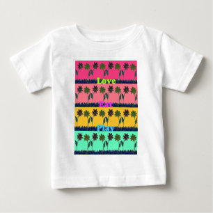 Lovely  Eat Play colours.png Baby T-Shirt