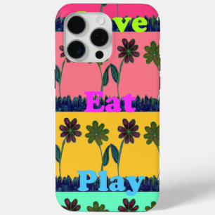 Lovely  Eat Play colours.png iPhone 15 Pro Max Case