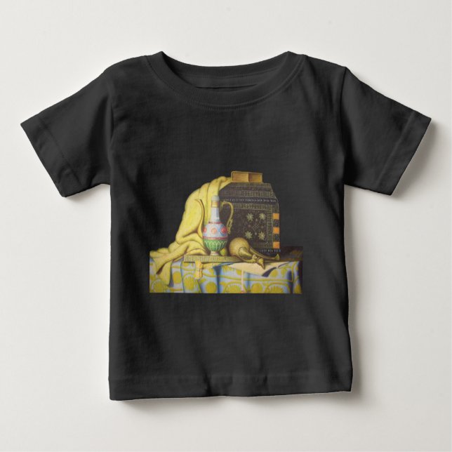 Lovely Egyptian Artefacts: Secrets of the Pharaohs Baby T-Shirt (Front)