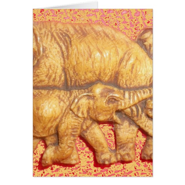 Lovely Elephant Family Customise Product (Front)