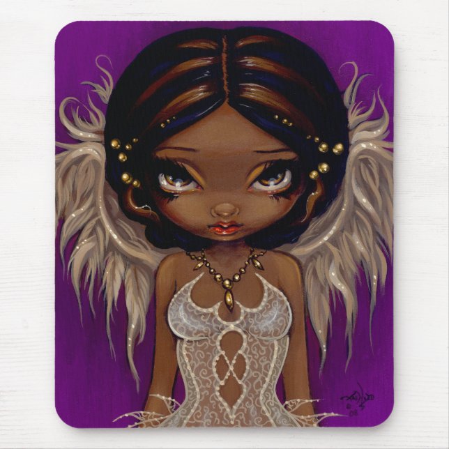 "Lovely Eyes" Mousepad (Front)