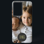 Lovely Family Photo & Monogram Samsung Galaxy Case<br><div class="desc">A unique Symmetry Samsung Galaxy S21 Case featuring a spot for your name or your gift recipient's monogram and a choice photo. *******If your photo happens to get cut off, use the 'edit this design' or 'customise further' function to add it to the Otter box case. After you add the...</div>