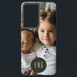 Lovely Family Photo & Monogram Samsung Galaxy Case<br><div class="desc">A unique Symmetry Samsung Galaxy S21 Case featuring a spot for your name or your gift recipient's monogram and a choice photo. *******If your photo happens to get cut off, use the 'edit this design' or 'customise further' function to add it to the Otter box case. After you add the...</div>