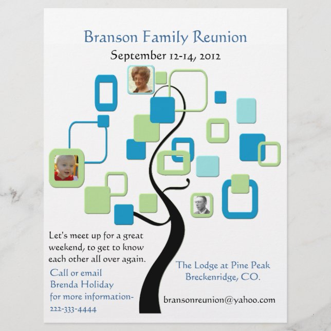 Lovely Family Reunion Flyer (Front)