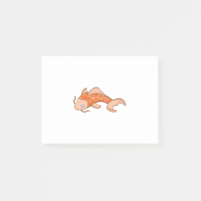 Lovely Fish Post-it Notes (Front)