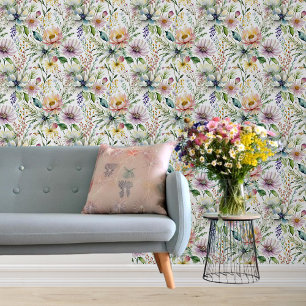Lovely floral pattern wallpaper