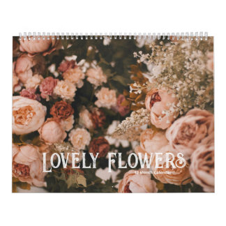 Lovely Flowers Calendar
