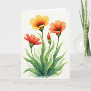Lovely Flowers Wife Greeting Card