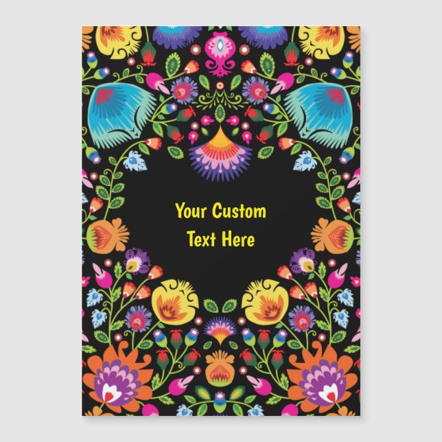 Lovely Folklore Customisable magnetic card (Front)