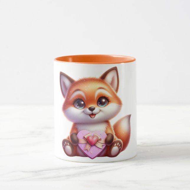 Lovely Fox Mug (Center)