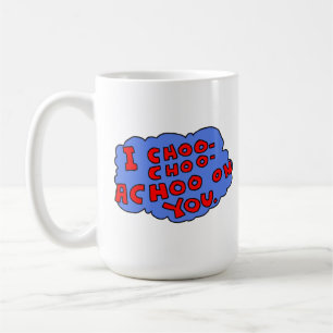 Lovely Funny Orange Cat Text Achoo! on You Coffee Mug
