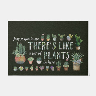 Lovely Garden Decoration, Cute Plants Mat
