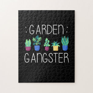 Lovely Garden Lady Jigsaw Puzzle