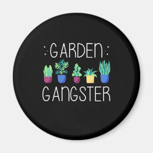 Lovely Garden Lady Magnet