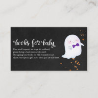 Lovely Ghost Halloween Baby Shower Books For Baby 