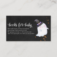 Lovely Ghost Halloween Baby Shower Books For Baby