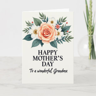 Lovely Grandma Mothers Card
