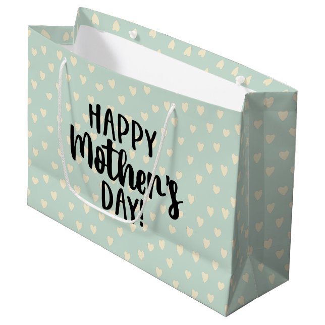 Lovely Happy Mother's Day Gift Bag (Front Angled)