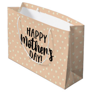 Lovely Happy Mother's Day Hearts Gift Bag