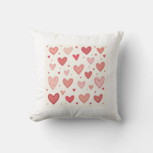 lovely heart cushion